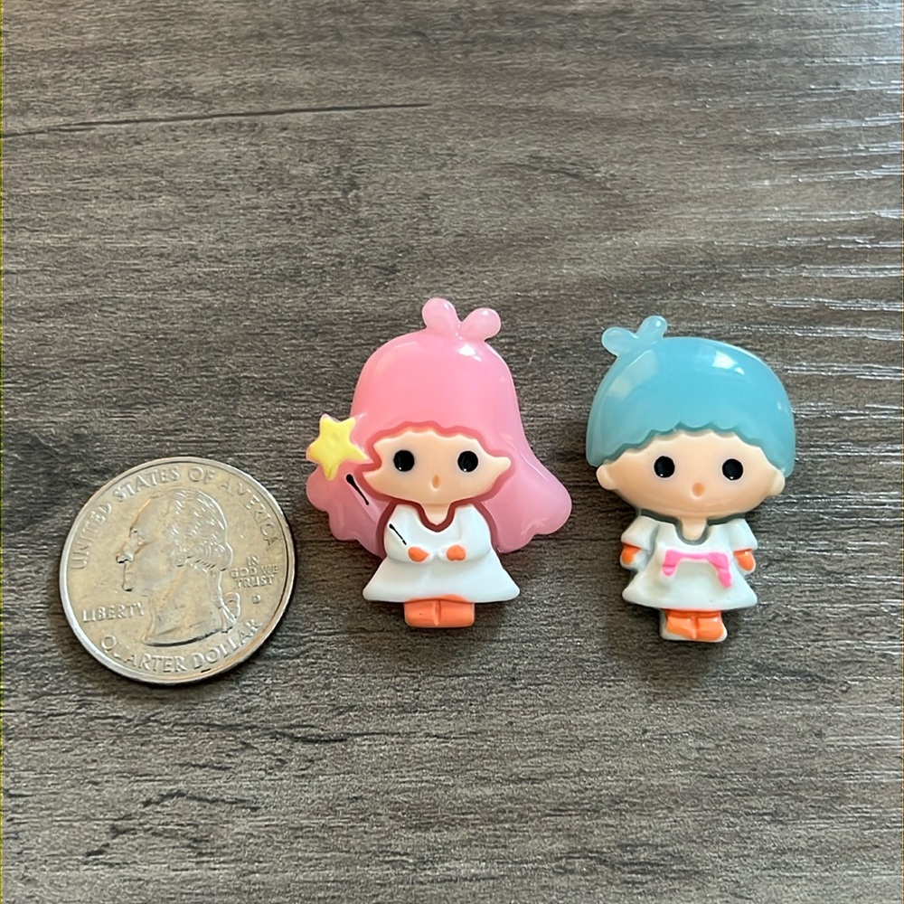 Handmade Little Twin Stars pins